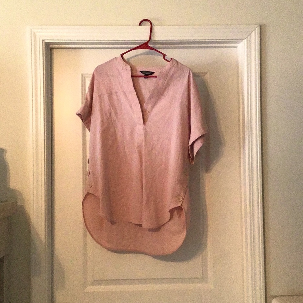 Womens short sleeve blouse
